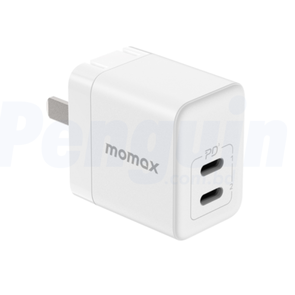 Momax ONEPLUG 35W 2-Port GaN Mini Charger UM32CN