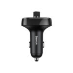 Baseus S-09 T-Typed Dual USB Bluetooth Car Charger With FM Transmitter