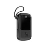 Baseus Qpow 10000mAh Digital Display 3A Power Bank with Type C Cable