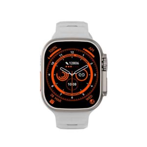 DT NO.1 DT8 Ultra Smart Watch DT8 Ultra is an IP68 waterproof smartwatch, which means you can wear it when you wash your hands or on rainy days. The smartwatch has a heart rate sensor, which collects data on our heart rate over 24 hours. This Apple Watch clone also helps you to control your sleep, thanks to its complete sleep monitor. It also has a pedometer and allows us to control and estimate the calories burned throughout the day. Specification: Brand: DT NO.1 Model: DT8 Ultra Chip RTK8762DK Size 49*43*11.5mm Body Alloy Waterproof IP68 Material 2.0-inch IPS full view color screen Screen resolution 420*485 Battery capacity 280mAh Charging method Wireless charging Charging time About less than 5 hours Daily use 5 days Power saving mode 20 days Strap Materail Fast detachable silicone straps Strap Width 21.5mm Weight 46g What is the price of DT NO.1 DT8 Ultra Smart Watch in Bangl