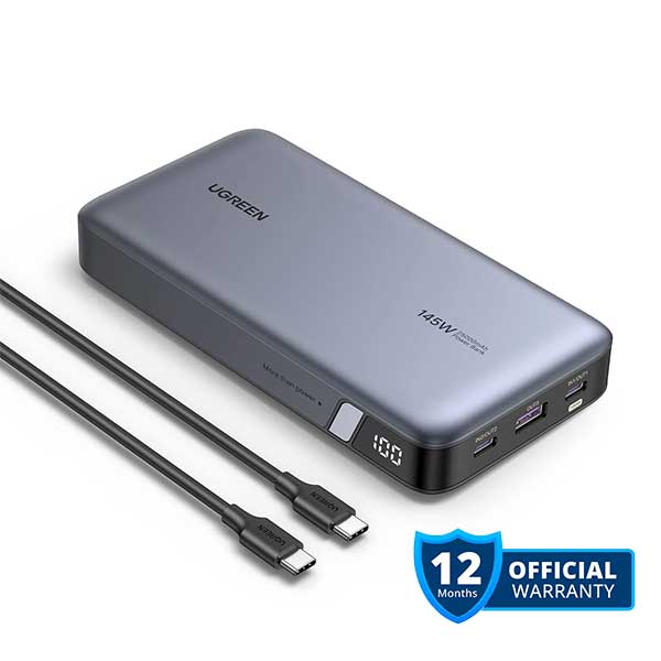 Ugreen 25000mAh 145W PD3.0+QC3.0 Fast Charging Power Bank