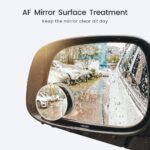 UGREEN 2PCS 360°HD Blind Sport Mirror Wide Angle Round Convex Rearview 60971