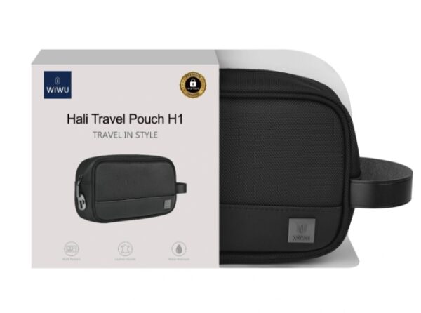 WIWU BAG Crossbody Hali Series Travel Pouch H1 -Black