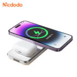 MCDODO Wireless Charger 3 in 1 Magnteic 25WWireless Charger -White