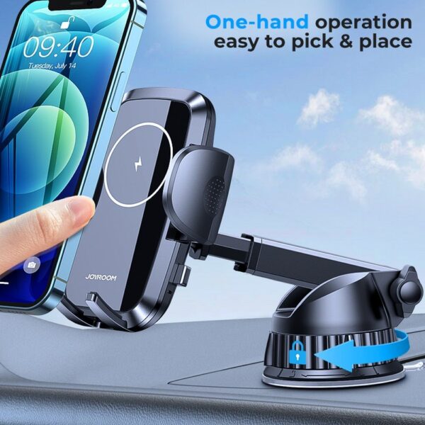 Joyroom JR-ZS241 Wireless car charger holder 15W Fast Charging