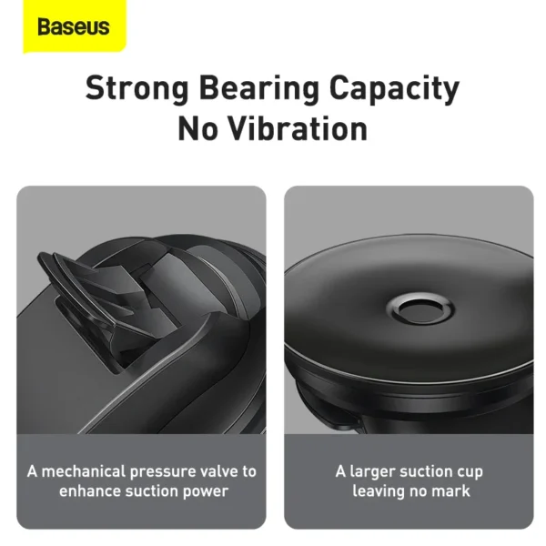 BASEUS Easy Control Clamp Car Mount Phone Holder for Air Vent/Dashboard