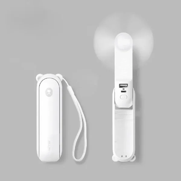 JISULIFE F8X Mini Fan Portable Fan (New Upgrade Version)