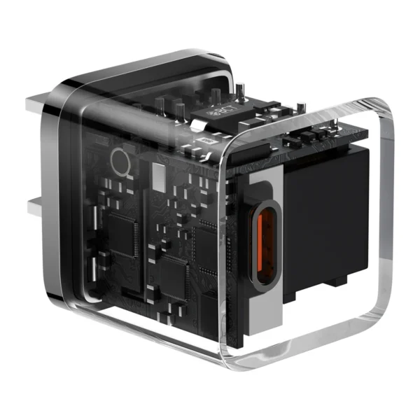Baseus GaN5 Fast Charger 1C 20W CN (Mini) Black - Image 5