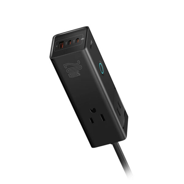 Baseus 3-in-1 20W Power Combo Lite 6 Ports Power Strip