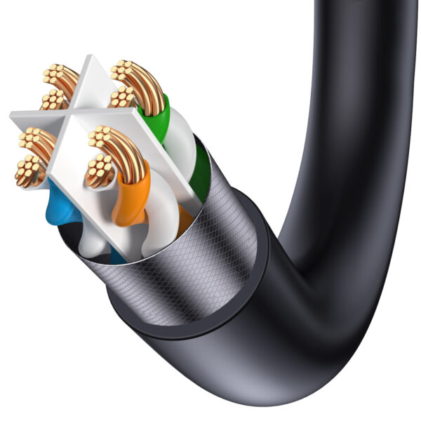 Baseus High Speed CAT 7 10 Gigabit network Round Cable - Image 6